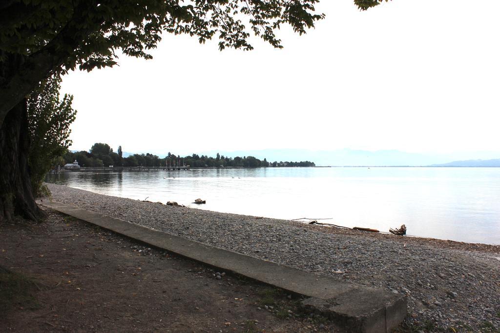 Ferienwohnung Louise 50 M Zum See Kressbronn am Bodensee Esterno foto